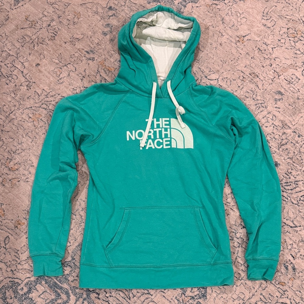 The North Face Turquoise Hoodie